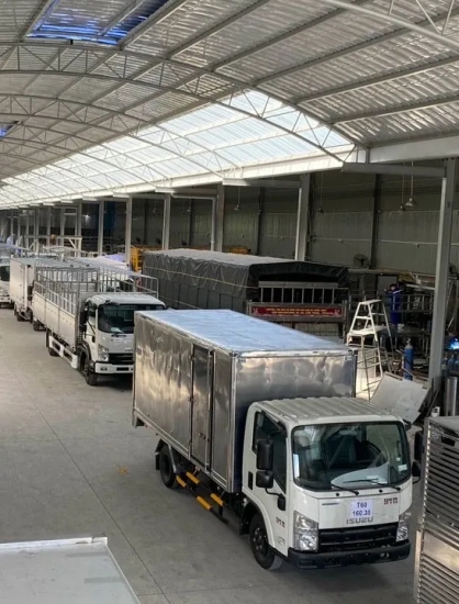 Xưởng sản xuất &amp; đóng thùng chuyên dùng